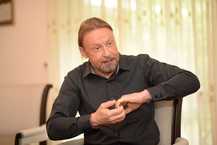 Russian Ambassador Kirill Barsky at his Sathon-area residence in Bangkok.