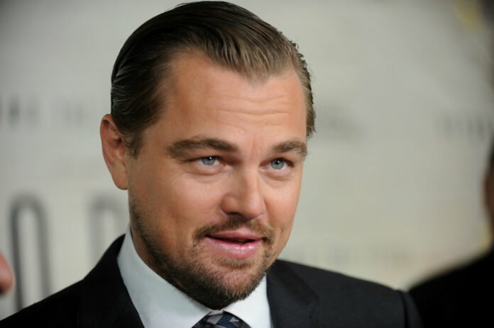 Leonardo Dicaprio attends the premiere of National Geographic Channel's