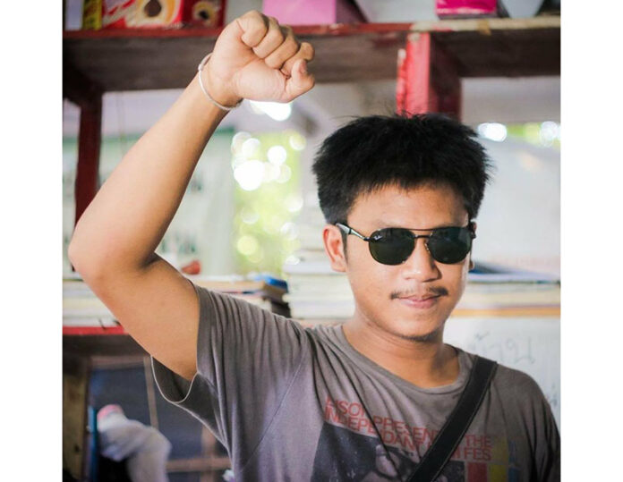 Activist Jatupat ‘Pai’ Boonpattararaksa in a photo posted May 13. Photo: Jatupat Boonpattaraksa / Facebook