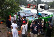 1 Dead, 40 Injured as Tour Bus Carrying Students Overturns: Driver Charged