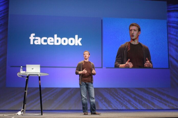 Mark Zuckerberg speaks during a keynote address in 2008. Photo: Brian Solis / Flickr