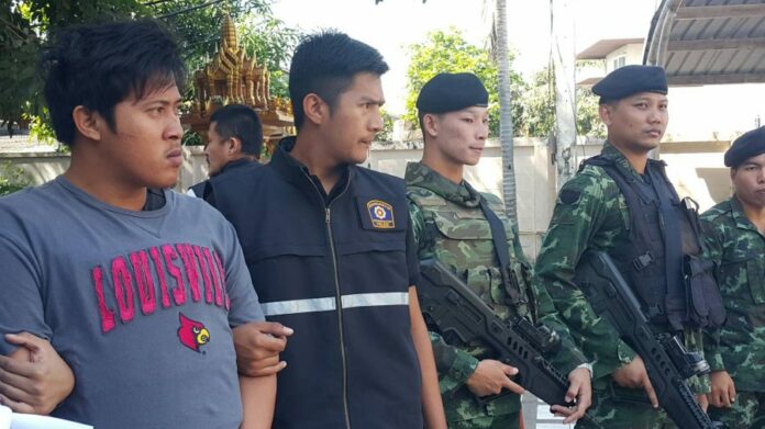 Sutirak Sriorn, one of two alleged shooters at a pub shooting on New Year’s Day, was apprehended by police Monday morning.