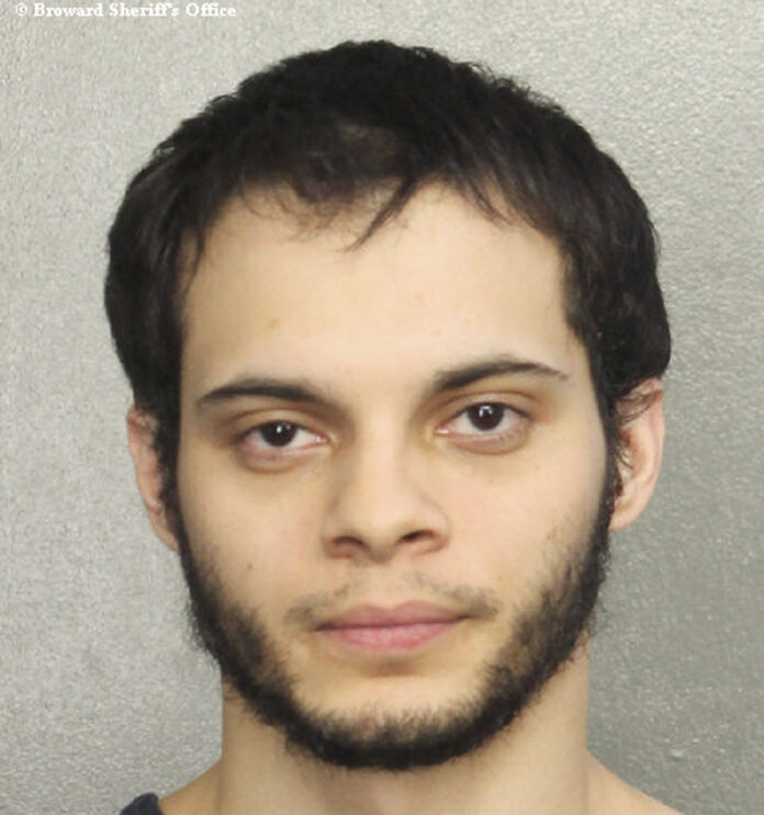 Suspect Esteban Ruiz Santiago, 26, Saturday, in Fort Lauderdale, Florida. Photo: Associated Press
