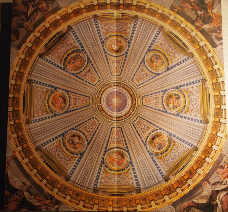 2016 Silver Award winner Jakob Straub’s ‘Roma Rotunda’ looks from under the dome at 36 churches from various periods in Rome.