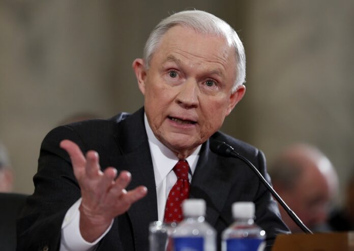 Attorney General-designate, Sen. Jeff Sessions, R-Ala., testifies in January on Capitol Hill in Washington. Photo: Alex Brandon / Associated Press