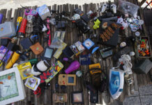 Police Raid Suspected E-Waste Recyclers Near Bangkok Second-hand electronics are sold in 2017 on a sidewalk Bangkok. Photo: Sakchai Lalit / Associated Press
