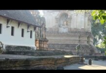 Farang Rides Mountain Bike On Temple. People Get Annoyed.
