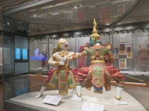 Dressing Gods & Demons Costumes for Khon at the Queen Sirikit Museum of Textiles. Photo: Queen Sirikit Museum of Textiles / Facebook. 