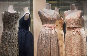 HM Queen Sirikit’s dresses at Queen Sirikit Museum of Textiles posted on Jan. 11. Photo: Queen Sirikit Museum of Textiles / Facebook. 
