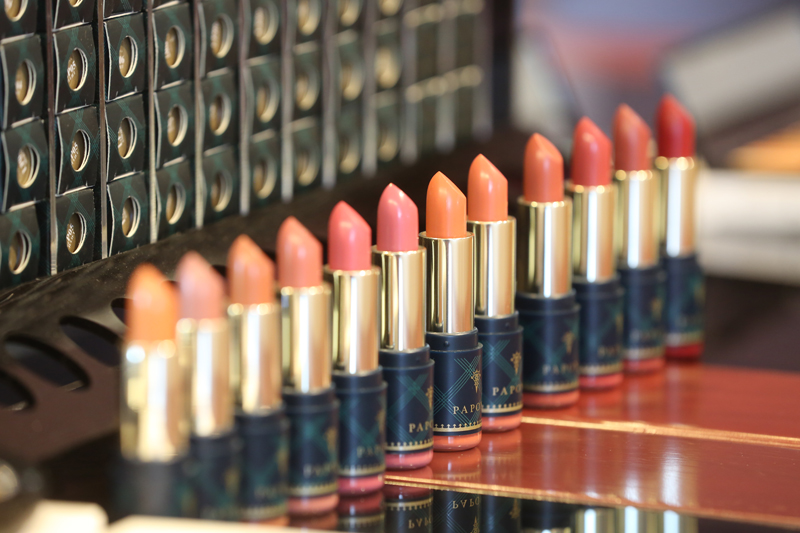 Paponk’s line lipsticks based on Elizabethan literary figures.