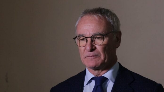 An undated image from video of Leicester City manager Claudio Ranieri. Image: osservatorionline / Vimeo