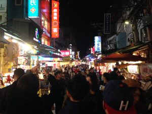 The Shilin Night Market.