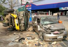 9 Die in Chiang Rai City Crash