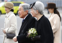 Japanese Emperor, Empress En Route to Bangkok