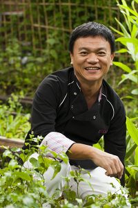 Chef Ian Kittichai of the Issaya Siamese Club.