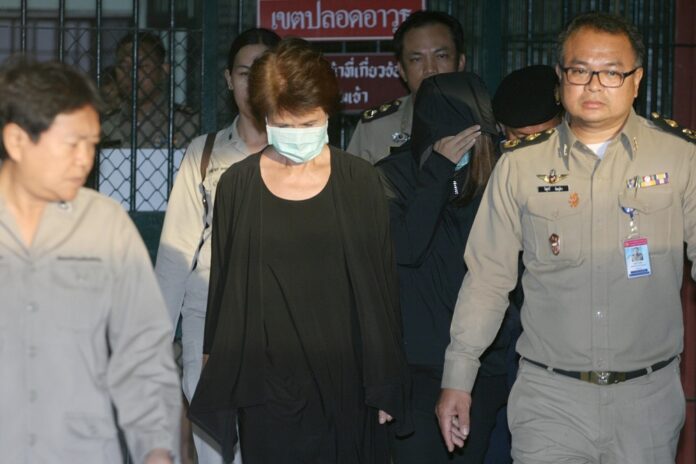 Juthamas Siriwan on Wednesday at The Central Criminal Court for Corruption and Misconduct Cases