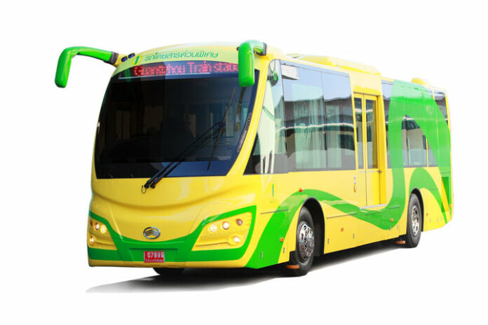 A file photo of a BRT bus. Photo: Matichon