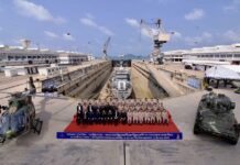 Prawit Tours Submarine Pen Site, Defends Need to Buy One