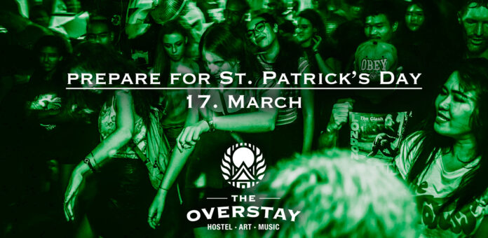 Promotional poster of Beer Riot Fest on St. Paddy's Day at The Overstay. Photo: The Overstay / Courtesy
