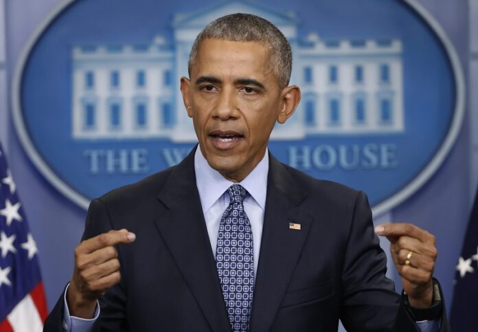 President Barack Obama speaks during his final presidential news conference in the briefing room of the White House in January in Washington. Photo: Pablo Martinez Monsivais / Associated Press