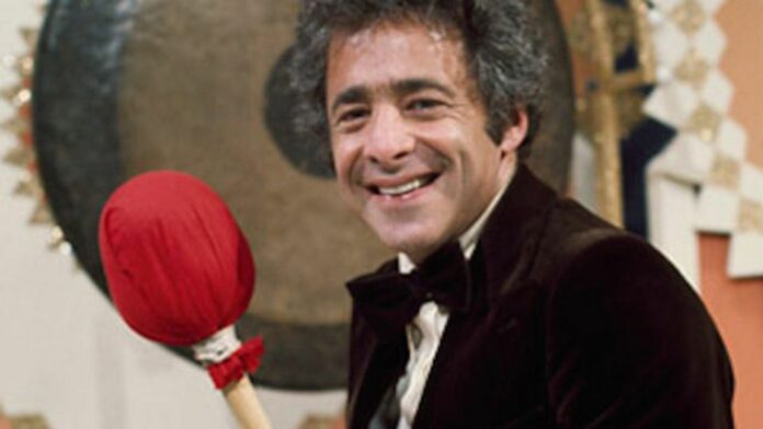 Chuck Barris on 'The Gong Show.'