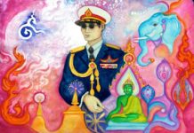 American Artist Paints Love For King Bhumibol