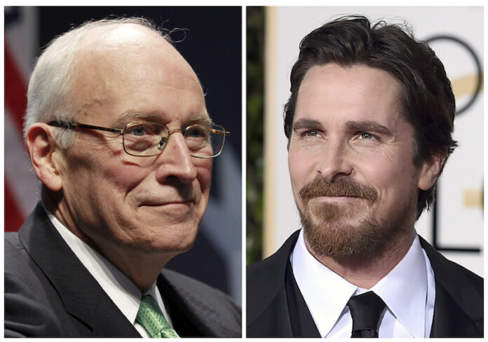 In this combination photo, former Vice President Dick Cheney, left, and actor Christian Bale. Photo: Alex Brandon and Jordan Strauss / AP.