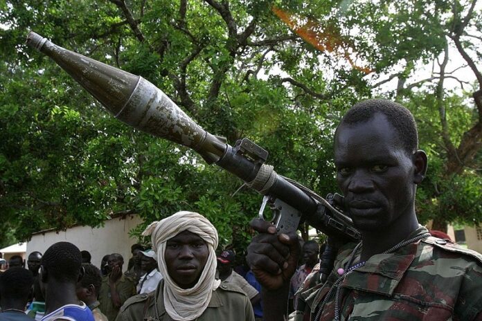 Rebels seen here in 2007 in the north of the Central African Republic. Photo: hdptcar / Wikimedia Commons
