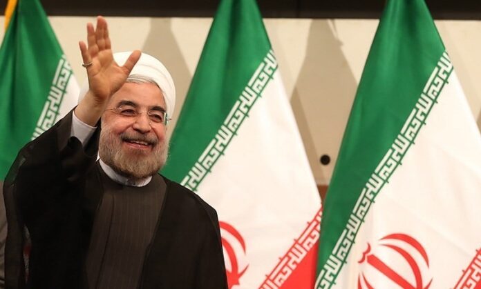 Iranian President Hassan Rouhani seen here in 2013 at the Marble Palace in Tehran, Iran. Meghdad Madadi / Wikimedia Commons