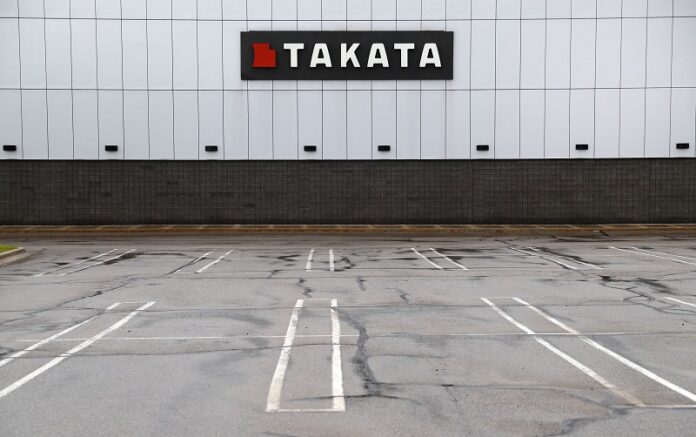 TK Holdings Inc. headquarters last June in Auburn Hills, Michigan. Photo: Paul Sancya / Associated Press