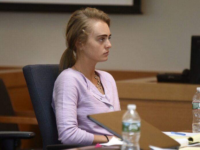 Michelle Carter appears in Taunton Juvenile Court on June 9 in Taunton, Massachusetts. Glenn Silva / Associated Press