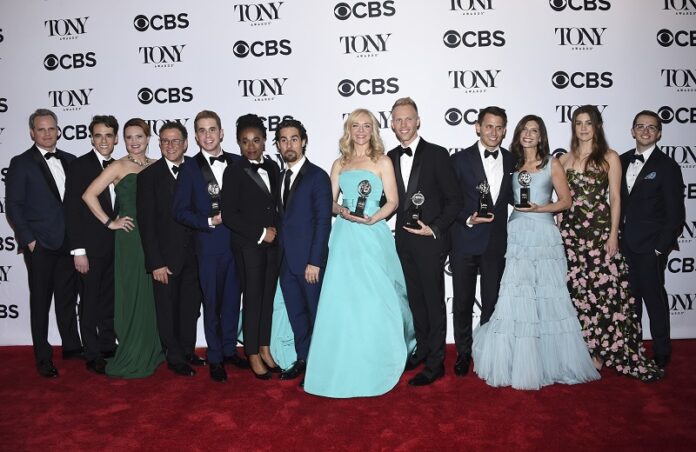The cast and crew of