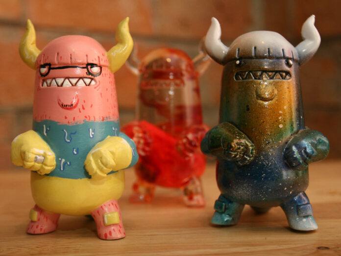 Designer toys by Treetana Veeraprapan, aka Tabuki Master