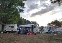 Following Latest RV Fad, Thais Take to Park in Kanchanaburi
