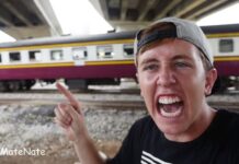 ‘My Mate Nate’ Slammed for Flattening Coins on Train Tracks