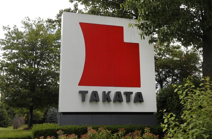 TK Holdings Inc. in last month in Auburn Hills, Michigan. Photo: Paul Sancya / Associated Press