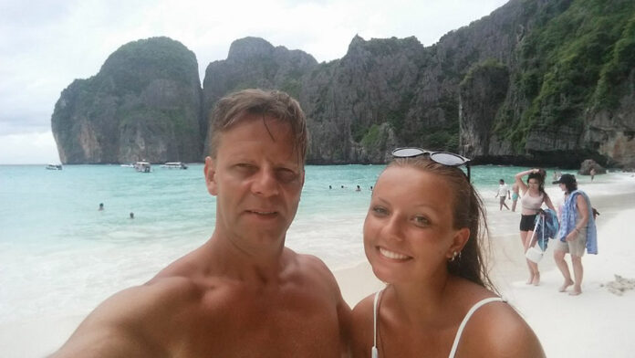 Marcus Kingo and his daughter Susannah Kingo during their July vacation in Thailand. Photo: Marcus Kingo / Facebook