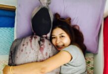 Cuddle Up With a Corpse Pillow This Halloween