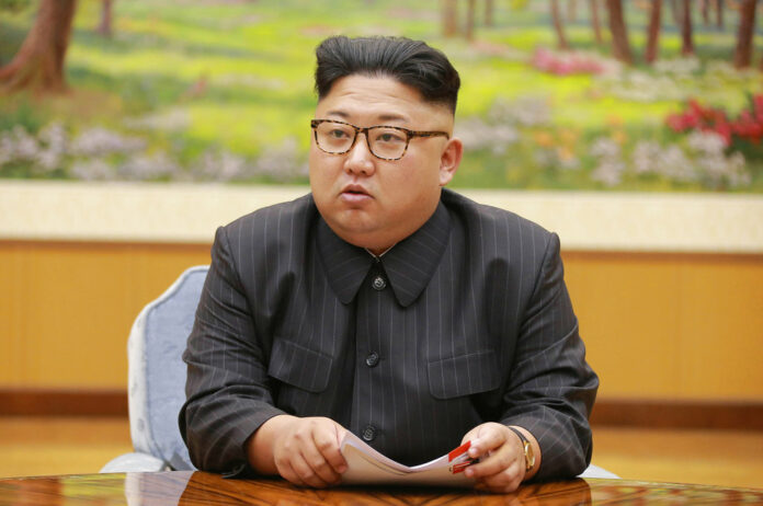 North Korean leader Kim Jong Un holds a meeting of the ruling party's presidium on Sept. 3, 2017. Photo: Korean Central News Agency / Korea News Service