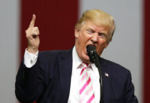Trump Taunts Kim: ‘I Would NEVER Call Him Short and Fat’ US President Donald Trump speaks in 2017 at a campaign rally in support of Sen. Luther Strange, in Huntsville, Alabama. Photo: Brynn Anderson / Associated Press