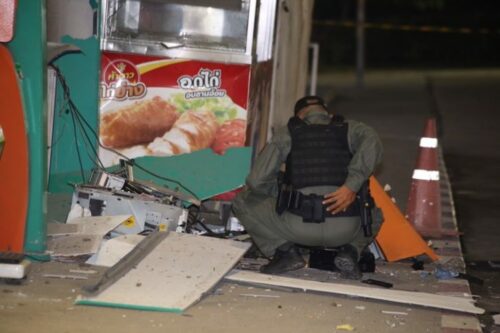 Police Pursue ‘Plump’ Thief Who Bombed Bangkok ATM