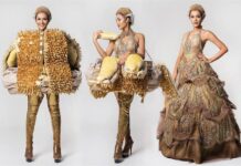 Durian Dress Wins Best Costume at Latin American Pageant