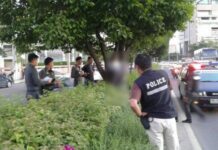 Man Found Hanging From Tree on Srinagarindra Road Median