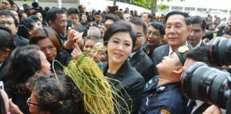 Court Overturns Order to Fine Yingluck 35.7 Billion Baht Over Failed Rice Scheme A file photo of former PM Yingluck Shinawatra.