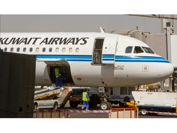 A Kuwait Airways plane in 2014 in Kuwait. Photo: Bill Wilt / Flickr