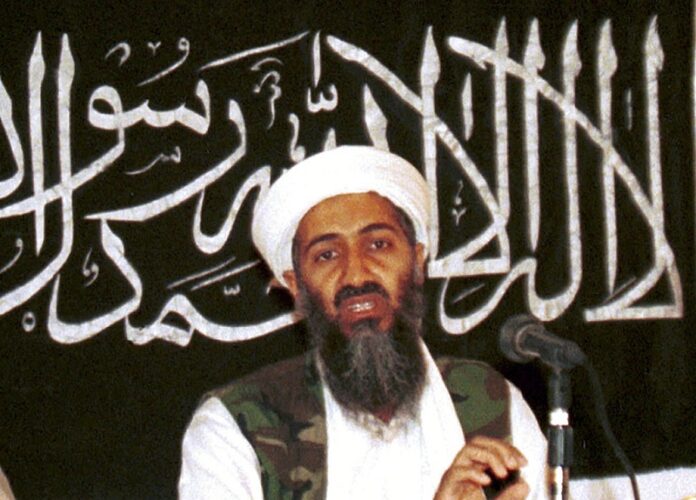 Osama bin Laden is seen in 1998 at a news conference in Khost, Afghanistan. Photo: Mazhar Ali Khan / Associated Press