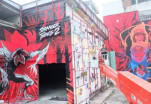 Bangkok Street Artists Bring ‘Stranger Things’ to Ekkamai Pub