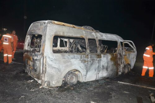 Foreigners Among 14 Killed in Sing Buri Van Crash: Police