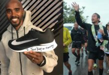 Mo Farah Encourages ‘Toon Bodyslam’ on Cross-Country Charity Run