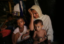 UN Investigator: Genocide Still Taking Place in Myanmar Jamila Begum, 35, cries in 2017 when talking about how members of Myanmar's armed forces accused of massacring civilians in her village Maung Nu, in Myanmar's Rakhine State. Photo: Wong Maye-E / Associated Press